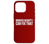 Broken Heart Fix Funny Surgeon Relationship Humor Case for iPhone 16 Pro