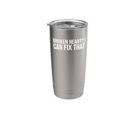 Broken Heart Fix Funny Surgeon Relationship Humor Stainless Steel Insulated Tumbler