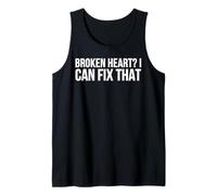 Broken Heart Fix Funny Surgeon Relationship Humor Tank Top