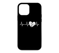 Broken Heart Heartbeat EKG - Heartbreak Pulse Heartbroken Case for iPhone 12 mini