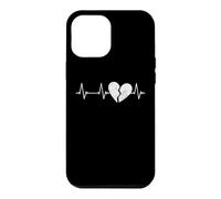 Broken Heart Heartbeat EKG - Heartbreak Pulse Heartbroken Case for iPhone 12 Pro Max