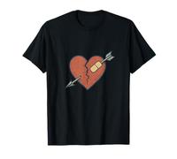 Broken Heart Romantic Love Arrow T-Shirt