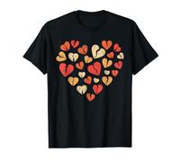 Broken Heart with Hearts - Heartbreak Heartbroken Value Graphic T-Shirt