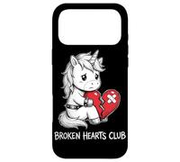 Broken Hearts Club Unicorn Cute Heartbroken Emo Case for iPhone 17 Pro Max