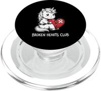 Broken Hearts Club Unicorn Cute Heartbroken Emo PopSockets PopGrip for MagSafe
