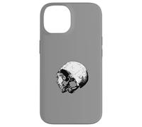 Broken Human Cranium Vintage Illustration Vectorized Case for iPhone 14