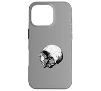 Broken Human Cranium Vintage Illustration Vectorized Case for iPhone 16 Pro
