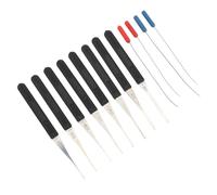 Broken Key Extractor Kit, 12-Piece Precision Key Removal Tools Compact Emergency Extractor Set for 0.2mm-0.4mm Broken Keys