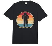 Broken Leg Club Broken Bone Broken Finger Bone Fracture Comfort Colors Adult Heavyweight T-Shirt