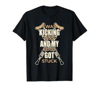Broken Leg I was Kicking Ass and My Foot Got Stuck Value Graphic T-Shirt