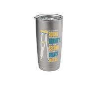 Broken Leg The First Round goes to Gravity Stainless Steel Insulated Tumbler
