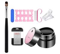 Broken Nail Repair Kit 5g File Brush Tweezers