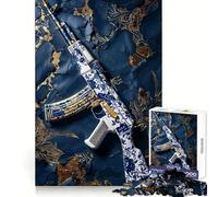 Broken Peace Adult Jigsaw1000 Pieces Thought Challenge Slow Leisure Cut Precisely Thoughtful Gift (38x52cm)