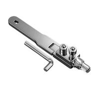 Broken Pipe Extraction Tool - 1, 2, 3, 4 Inch Mounting Accessories, Easy Removal of Screws, Plumbing Tool | Heavy Duty Mechanical Handheld Tool for Bathroom Repair Trowel