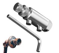 Broken Pipe Extractor - Thread Removal Tool, Tap Screws Kit, Steel Internal Grip Devices, High Performance Valve Extraction Offer for Fixing Wallboards for Professional
