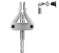 Broken Pipe Extractor Tool for Drill, Remove 1/2", 3/4", 1" Threads Fast