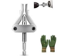 Broken Pipe Thread Extractor, Universal 1/2 3/4 1 Pipe Nipple Remover，1