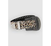Broken Promises Leopard Lust Rhinestone Belt assorted 30