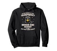 Broken rib Warrior Funny rip fracture Pullover Hoodie