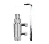 Broken Screw & Bolt Extractor Set with 7.4cm / 2.91 Inch Easy-Grip Handle, Multifunctional Removal Tool Kit for Stuck Screws, Easy to Use, Home Garage Repair(Silver)