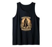 Broken Spur Wanderer Western Cowboy Desert Vintage Art Tank Top