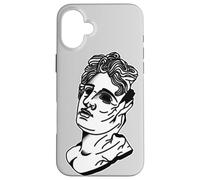 Broken Statue Greek God Apollo Tattoo Flash Case for iPhone 16 Plus