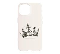 Broken Still Loved By Christ Crown Christian Faith Case for iPhone 15