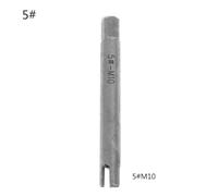 Broken Tap Extractor Tool for M3-M10 Metric Threads, 3 Claw HSS Screw Remover with Guide for Easy Out, 1 Pc