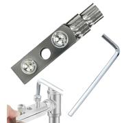 Broken Tap Removal Tool - Steel Puller Remover | Multi-Purpose Long Handle Tool for Pulling, Removing, Disassembling and Repairing Faucet Pipe Bottom