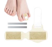 Broken Toe Support, Breathable Toe Straightener for Crooked Toes, Padded Toe Corrector, Durable Toe Straightener for Wavy Toes, Curved and Toe Discomfort