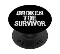 Broken Toe Survivor Recovery Stubbed Injury - PopSockets Adhesive PopGrip