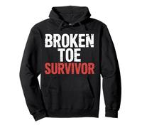 Broken Toe Survivor Recovery Stubbed Injury |-- Pullover Hoodie