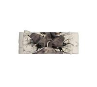 Broken Wall Elephant Baby Elastic Bow Hairband For Baby Welcome Party Family Photography New Parents Gift