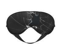 Broken Window Eye Mask Sleep Mask for Men & Women Mask for Sleep with Easy Adjustable Strap Night Eye Cover for Travel