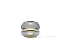 Brokis Macaron Table Lamp Small Smoked Glass/ White Onyx