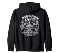 Brokkr And Sindri Custom Forge Hammers And Godly Artifacts Zip Hoodie