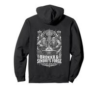 Brokkr And Sindris Forge Mjolnir Made This Place Pullover Hoodie