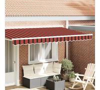 Brokky 42000697 Awning Valance for 4 m Frame Multicolour 3.8x0.2 m Replacement Awning Fabric - Awning Cover Cloth Valance,UV/Water Resistant