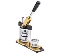Brokky Badge Maker Machine with Circle Cutter Rotate Punch 44 mm-Button Badge Maker,Badge Machine Set DIY Pin Button Maker Press Machine DIY Button Making Set Badge Punch