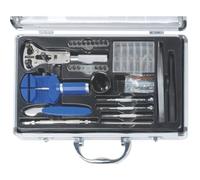 Brokky Brüder Mannesmann Watchmaker Tool Set 11760-Watch Repair Tool Kit, for Watch Back and Link Removal & Battery Replacement & Strap Adjustment, Screwdriver Set, Opening Tool, Cleaning Kit, Case Op