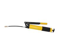 BROLEO 10,000 PSI Grease Gun Heavy Duty Leakproof Heavy Duty Grease Gun for Truck Lawn Mowers (Yellow Single Piston)