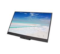 BROLEO 2560x1440 Portable Monitor, 2 Type C Interfaces 17.3 Inch Portable Monitor IPS Full View 2K Audio Amplifier for Computer Gaming
