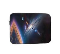 BROLEO A Fascinating Universe Prints Portable Shockproof Laptop Sleeve Case 15 inch for Men and Women's Business Travel, School, and Office Daily Use