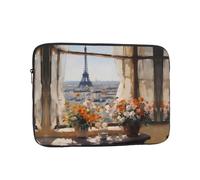 BROLEO Beautiful Pylons in The Distance Prints Portable Shockproof Laptop Sleeve Case 13 inch for Men and Women's Business Travel, School, and Office Daily Use