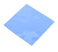 BROLEO CPU Thermal Pads, Blue Stable 3.9 * 3.9 * 0.1 in Gel Thermal Conductive Silicone Pad, Home for CPU Chip Computer Office