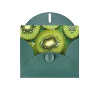 BROLEO Dark Green Greeting Card kiwi fruit Picture for Christmas, Children's Birthday, Valentine's Day, and Party Invitation