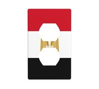 BROLEO Egyptian Flag Printing Double Socket Wall Panel Decorative is Durable and Suitable for Socket Light Switch Accessories 4.5x2.76in