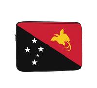 BROLEO Flag of Papua New Guinea Prints Portable Shockproof Laptop Sleeve Case 17 inch for Men and Women's Business Travel, School, and Office Daily Use