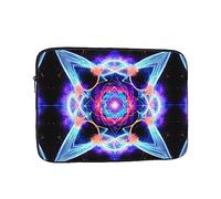 BROLEO Four Dimensional Space Prints Portable Shockproof Laptop Sleeve Case 17 inch for Men and Women's Business Travel, School, and Office Daily Use