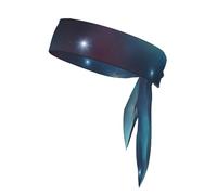 BROLEO Galaxy space art printing Sports headscarf, sweat absorbing and breathable, motion headband, double-sided kerchief